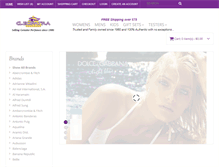 Tablet Screenshot of cleopatraperfumes.com